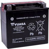 YUASA AGM Battery - YTX14-BS .69 L YUAM3RH4S